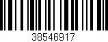 Código de barras (EAN, GTIN, SKU, ISBN): '38546917'