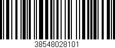 Código de barras (EAN, GTIN, SKU, ISBN): '38548028101'