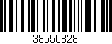 Código de barras (EAN, GTIN, SKU, ISBN): '38550828'