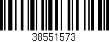 Código de barras (EAN, GTIN, SKU, ISBN): '38551573'
