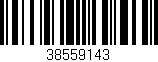 Código de barras (EAN, GTIN, SKU, ISBN): '38559143'