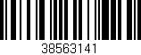 Código de barras (EAN, GTIN, SKU, ISBN): '38563141'