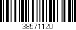 Código de barras (EAN, GTIN, SKU, ISBN): '38571120'