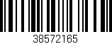 Código de barras (EAN, GTIN, SKU, ISBN): '38572165'