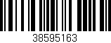 Código de barras (EAN, GTIN, SKU, ISBN): '38595163'