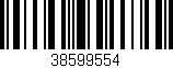 Código de barras (EAN, GTIN, SKU, ISBN): '38599554'