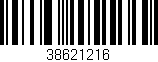 Código de barras (EAN, GTIN, SKU, ISBN): '38621216'