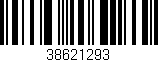 Código de barras (EAN, GTIN, SKU, ISBN): '38621293'