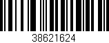 Código de barras (EAN, GTIN, SKU, ISBN): '38621624'