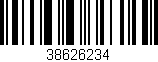 Código de barras (EAN, GTIN, SKU, ISBN): '38626234'