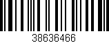 Código de barras (EAN, GTIN, SKU, ISBN): '38636466'