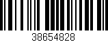 Código de barras (EAN, GTIN, SKU, ISBN): '38654828'