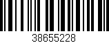 Código de barras (EAN, GTIN, SKU, ISBN): '38655228'