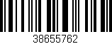 Código de barras (EAN, GTIN, SKU, ISBN): '38655762'