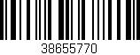 Código de barras (EAN, GTIN, SKU, ISBN): '38655770'