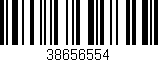 Código de barras (EAN, GTIN, SKU, ISBN): '38656554'
