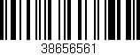 Código de barras (EAN, GTIN, SKU, ISBN): '38656561'