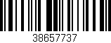 Código de barras (EAN, GTIN, SKU, ISBN): '38657737'