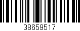 Código de barras (EAN, GTIN, SKU, ISBN): '38659517'