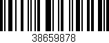 Código de barras (EAN, GTIN, SKU, ISBN): '38659878'