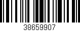 Código de barras (EAN, GTIN, SKU, ISBN): '38659907'