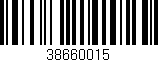 Código de barras (EAN, GTIN, SKU, ISBN): '38660015'