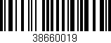 Código de barras (EAN, GTIN, SKU, ISBN): '38660019'