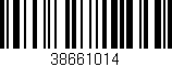Código de barras (EAN, GTIN, SKU, ISBN): '38661014'