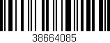 Código de barras (EAN, GTIN, SKU, ISBN): '38664085'