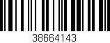 Código de barras (EAN, GTIN, SKU, ISBN): '38664143'