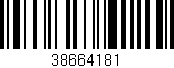 Código de barras (EAN, GTIN, SKU, ISBN): '38664181'