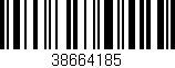 Código de barras (EAN, GTIN, SKU, ISBN): '38664185'