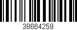 Código de barras (EAN, GTIN, SKU, ISBN): '38664259'