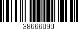 Código de barras (EAN, GTIN, SKU, ISBN): '38666090'