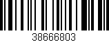 Código de barras (EAN, GTIN, SKU, ISBN): '38666803'