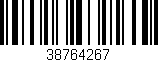 Código de barras (EAN, GTIN, SKU, ISBN): '38764267'