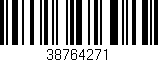 Código de barras (EAN, GTIN, SKU, ISBN): '38764271'