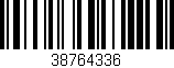 Código de barras (EAN, GTIN, SKU, ISBN): '38764336'