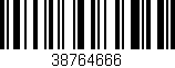 Código de barras (EAN, GTIN, SKU, ISBN): '38764666'