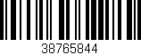 Código de barras (EAN, GTIN, SKU, ISBN): '38765844'