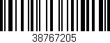 Código de barras (EAN, GTIN, SKU, ISBN): '38767205'