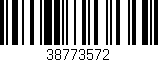 Código de barras (EAN, GTIN, SKU, ISBN): '38773572'