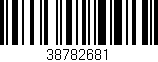 Código de barras (EAN, GTIN, SKU, ISBN): '38782681'