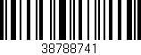 Código de barras (EAN, GTIN, SKU, ISBN): '38788741'