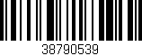 Código de barras (EAN, GTIN, SKU, ISBN): '38790539'