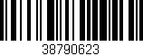 Código de barras (EAN, GTIN, SKU, ISBN): '38790623'