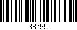 Código de barras (EAN, GTIN, SKU, ISBN): '38795'