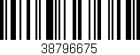 Código de barras (EAN, GTIN, SKU, ISBN): '38796675'