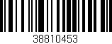 Código de barras (EAN, GTIN, SKU, ISBN): '38810453'