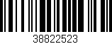 Código de barras (EAN, GTIN, SKU, ISBN): '38822523'
